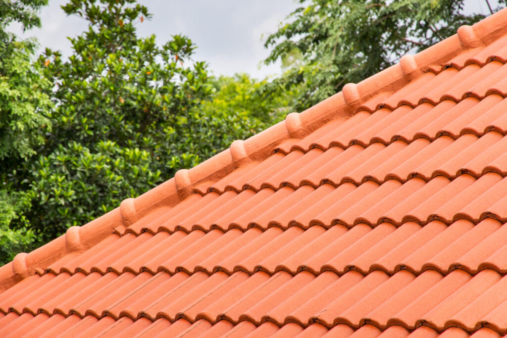 tiled roof