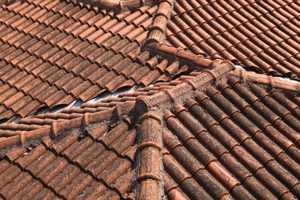 tiled roof