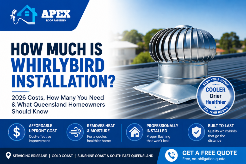 Whirlybird Installation Cost