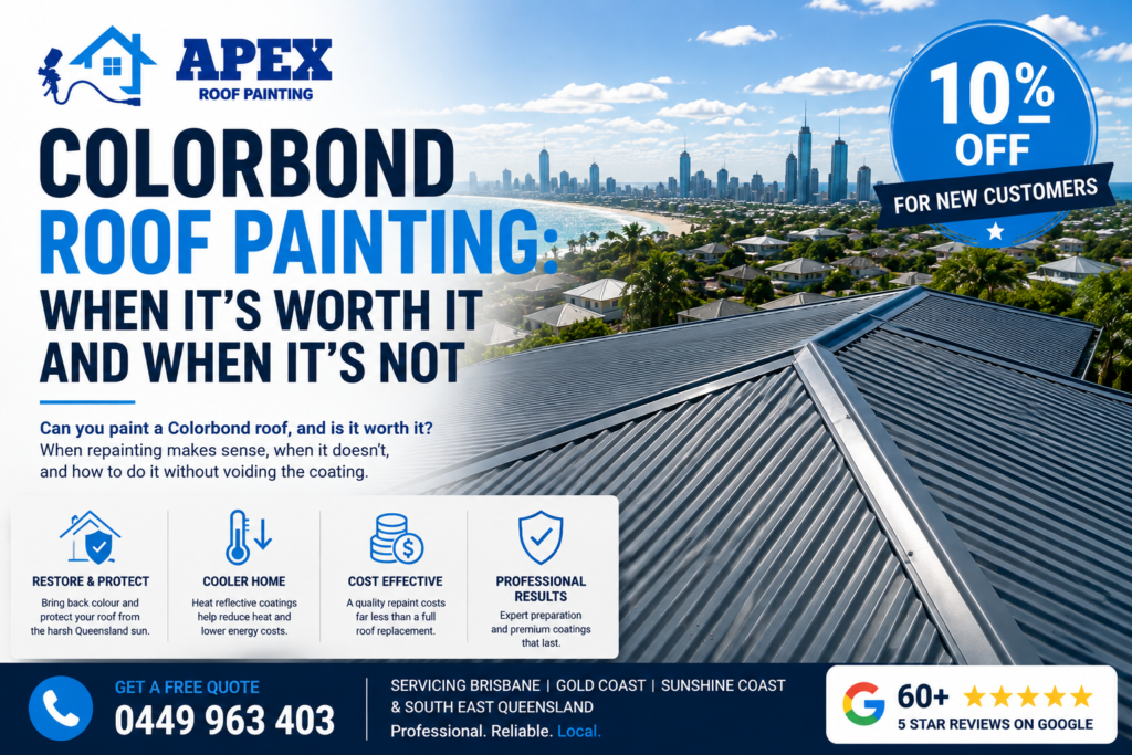 Colorbond Roof Painting